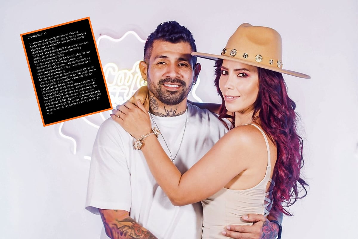Milena Zárate anuncia el final de su relación con novio tatuador: “Un anillo no aguanta todo”