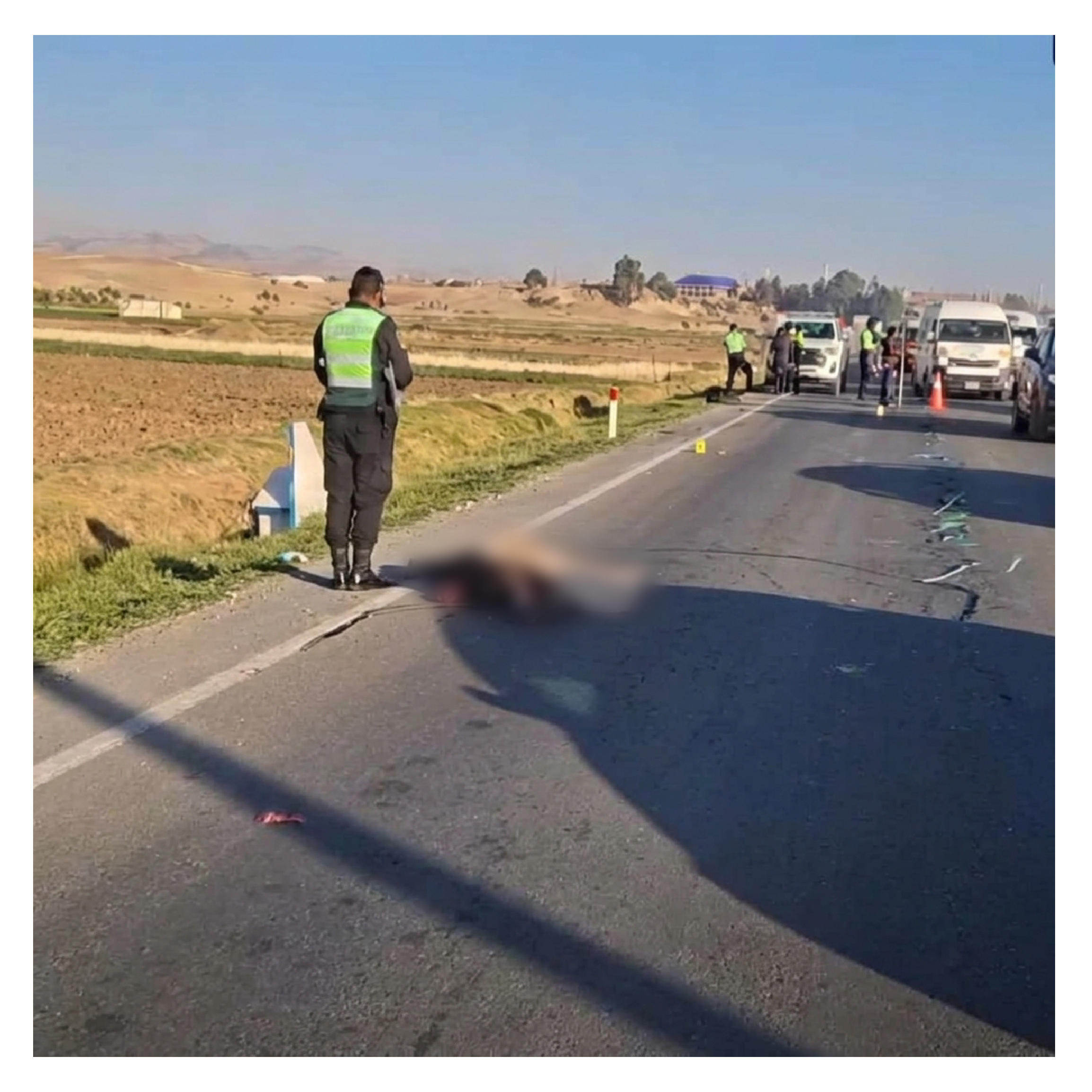 Sicaya: hallan muerto a varón tras presunto atropello en carretera Margen Derecha