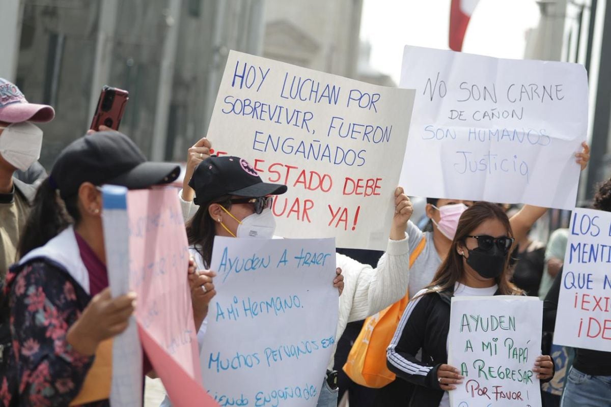 Fiscalía allana domicilio de implicado en captación de peruano enviado a la guerra entre Rusia y Ucrania