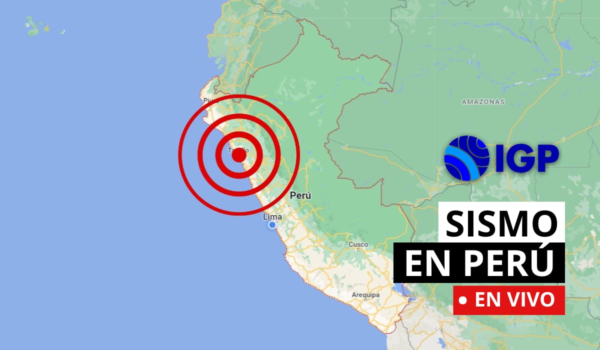 Temblor en Perú hoy, lunes 31 de agosto: cuál fue el epicentro y magnitud según IGP