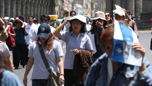 Calor en la costa de Arequipa llegará a los 30 °C hasta el martes 22