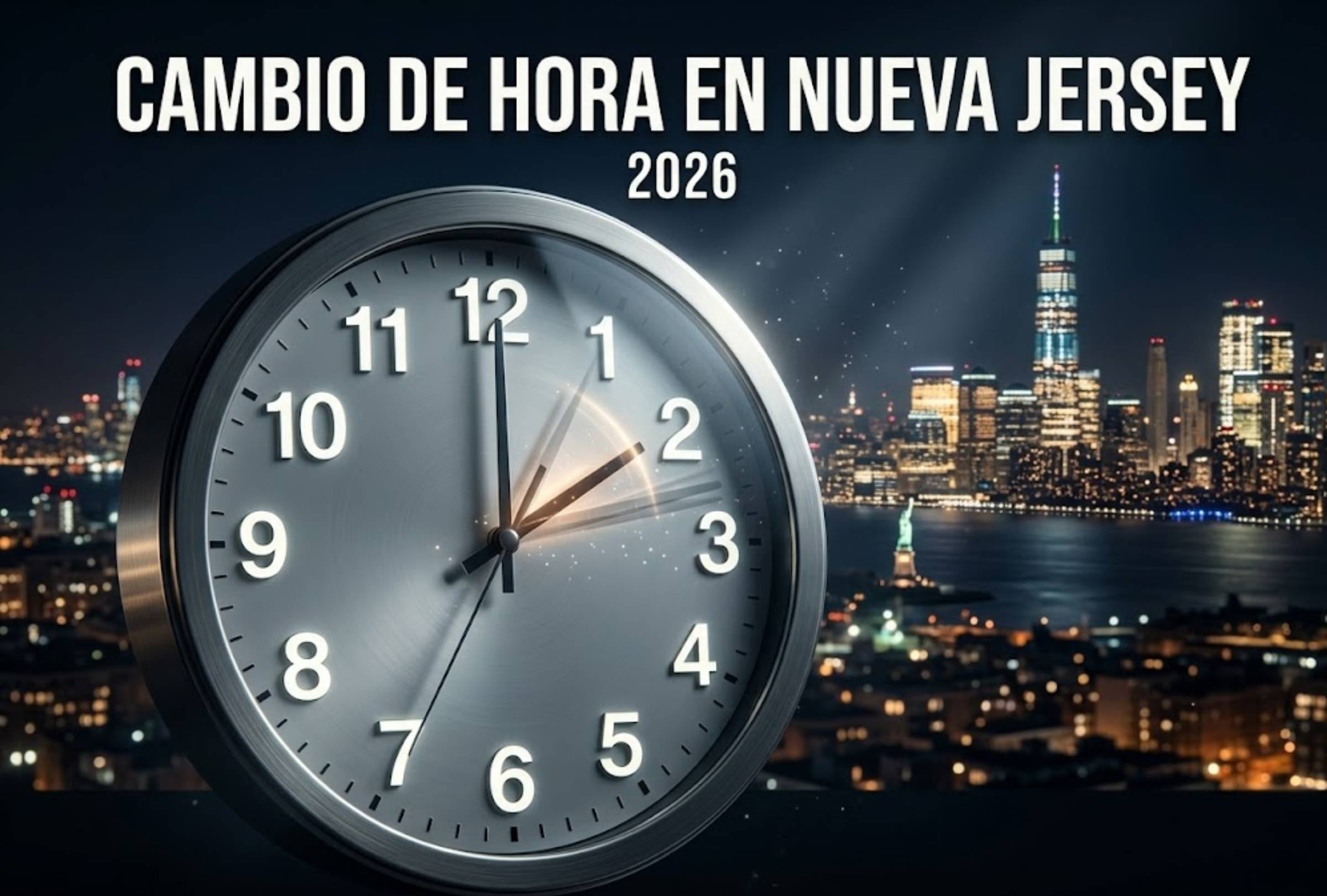 Cambio de hora en Nueva Jersey: ¿Cuándo termina el horario de verano y qué día habrá que atrasar los relojes?