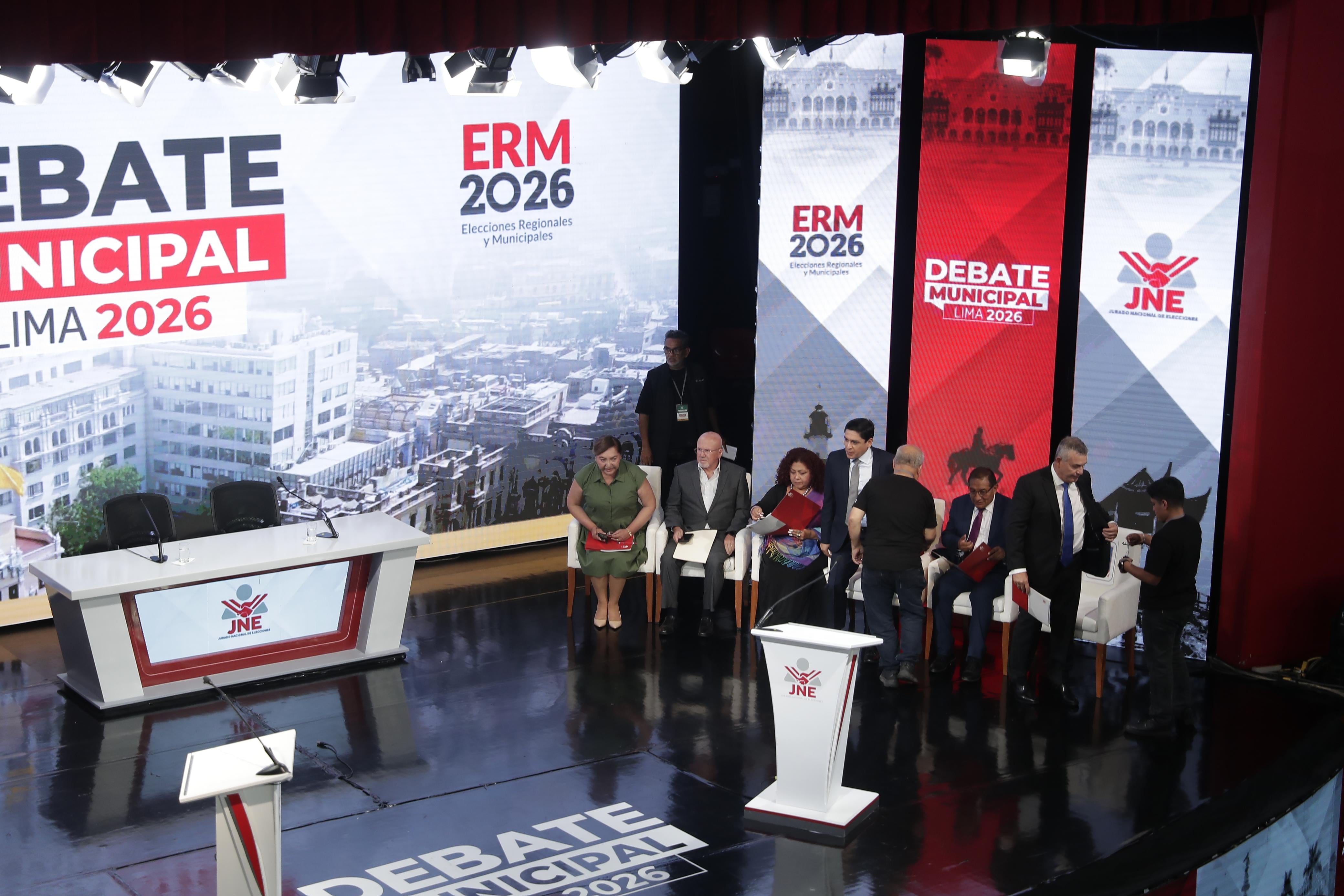 Debate municipal EN VIVO: los candidatos a la alcaldía de Lima que participan hoy