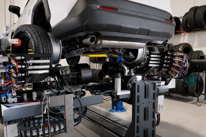 Este robot puede cambiar los cuatro neumáticos sin desmontar las llantas en media hora