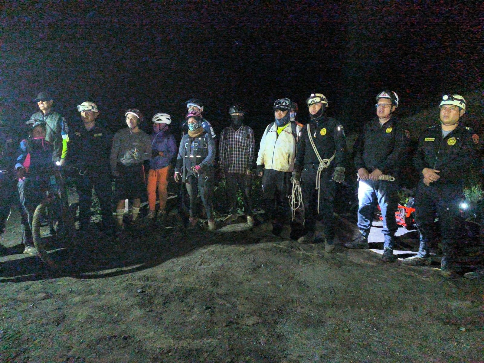 Tacna: Policías rescatan a grupo de ciclistas perdido en Lomas de Sama