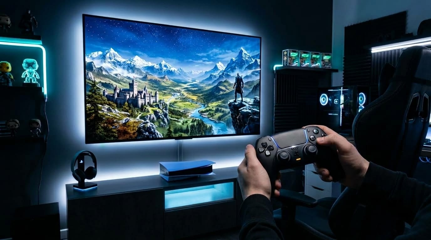 Sony lleva la mejora de imagen mediante IA a la PlayStation 5 con su nueva tecnología QSSR
