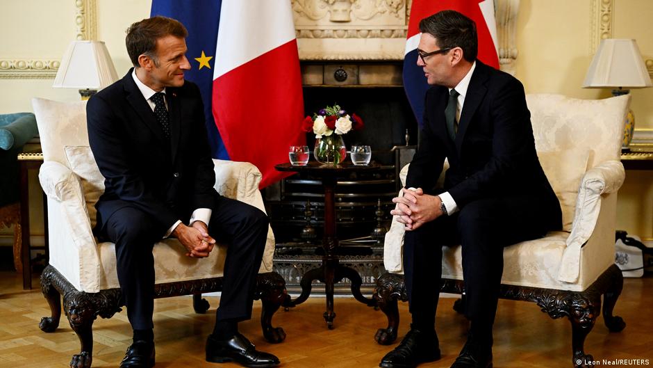 Burnham y Macron abordan Ucrania y la inmigración ilegal en su primera reunión bilateral