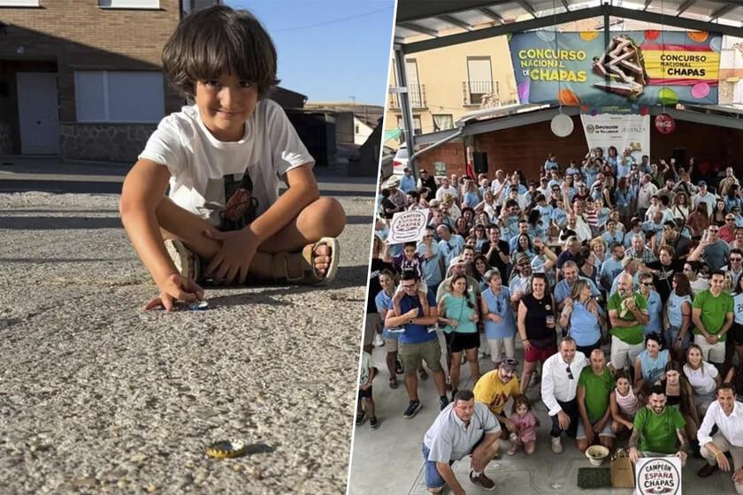 En un pueblo de Valladolid de 72 habitantes, dos niños montaron un torneo de chapas: ha sido un éxito de 500 inscritos