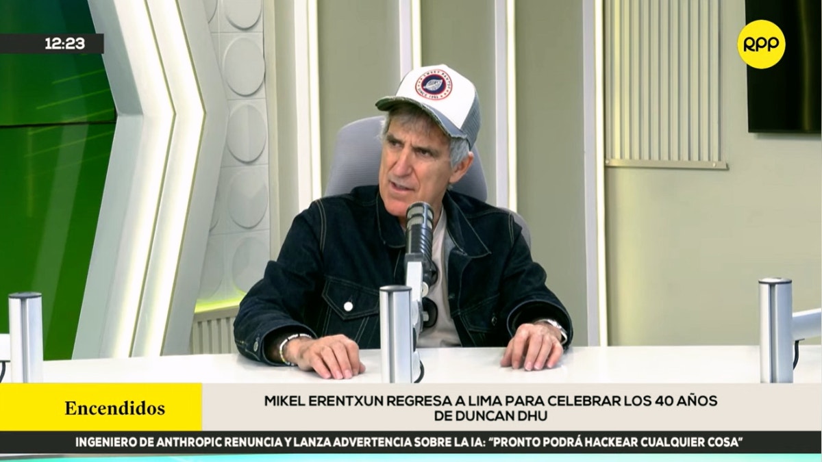 Mikel Erentxun, de Duncan Dhu, vuelve a Lima para celebrar 40 años del grupo: “Me siento querido en Perú”