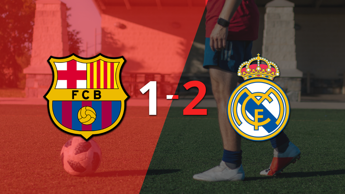 LaLiga EA Sports: El Clásico fue para Real Madrid por 2 a 1, con doblete de Kylian Mbappé