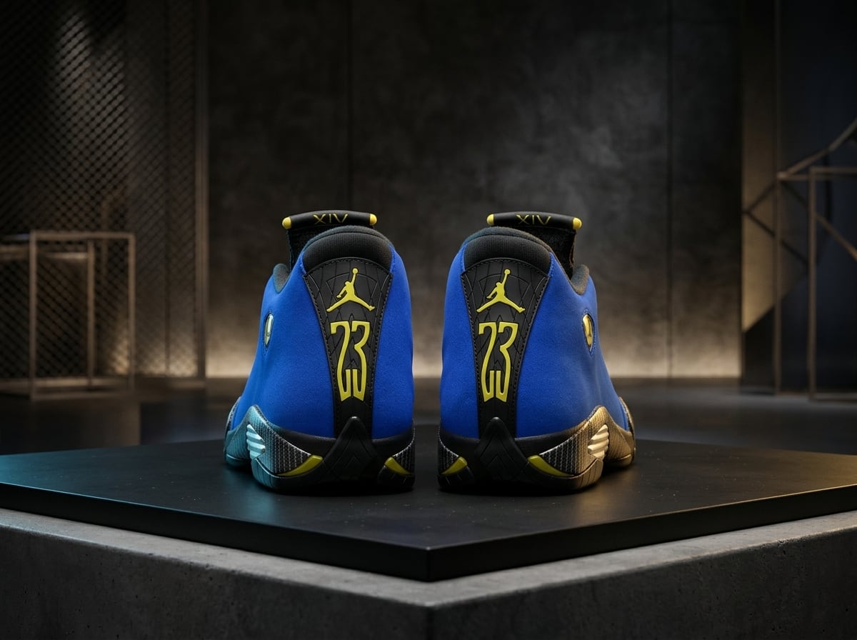 Air Jordan 14 “Blue Ferrari”: revelan la fecha de lanzamiento y precio oficial de las esperadas zapatillas de gamuza azul