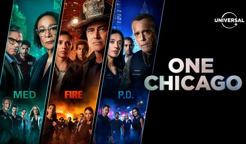 “Chicago Fire” 15, “Chicago PD” 14 y “Chicago MED” 12 ya tienen fecha de estreno en Universal+