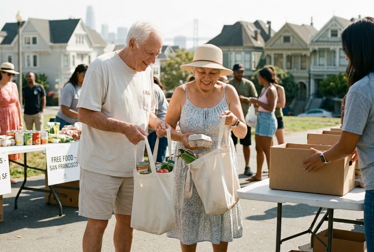 Atención, alimentos gratis en San Francisco del 25 al 27 de septiembre: puntos de distribución y horarios