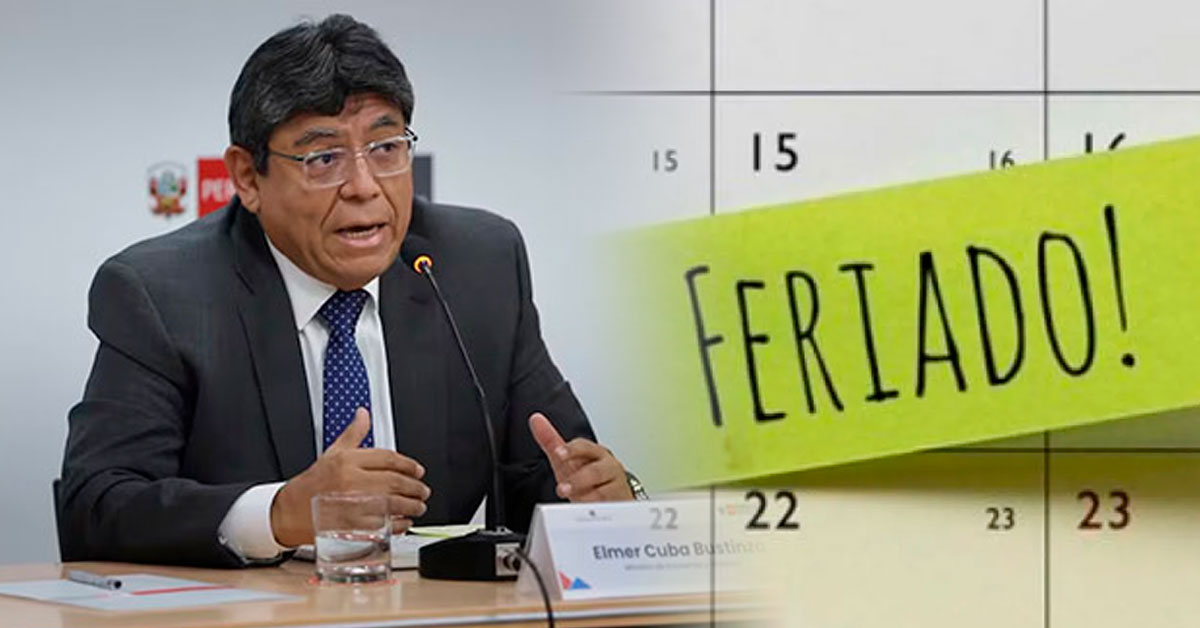 Ministro de Economía anuncia que los feriados ya NO se moverían a los viernes: "Lunes es mejor día"