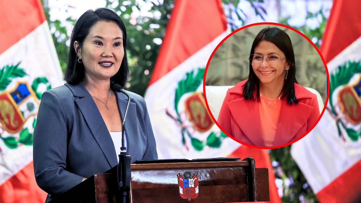Keiko Fujimori sostuvo llamada con Delcy Rodríguez para coordinar el plan Vuelta a la Patria de venezolanos en Perú