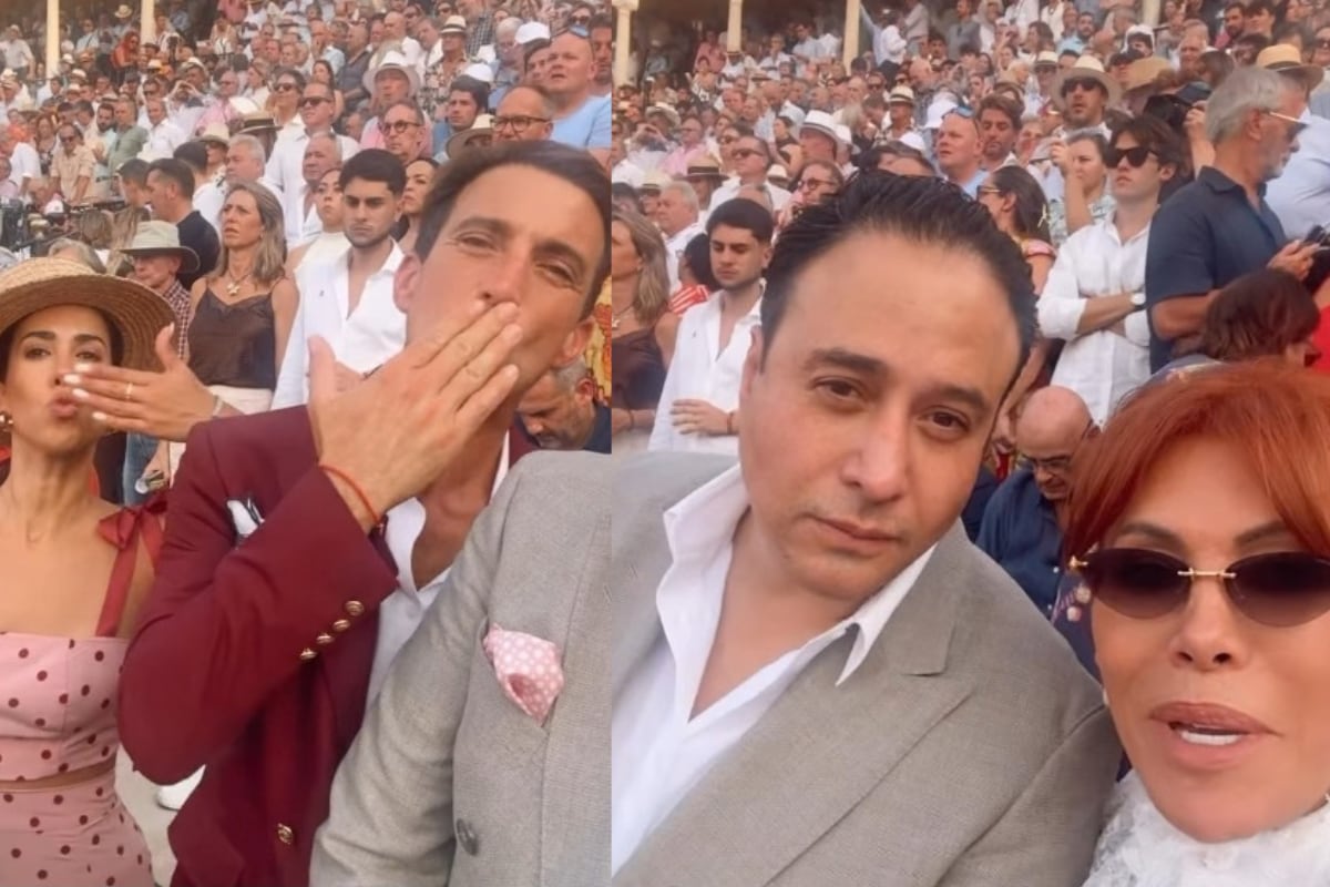 Magaly Medina se juntó con el ex de Sheyla Rojas, Sir Winston, y Antonio Pavón en España