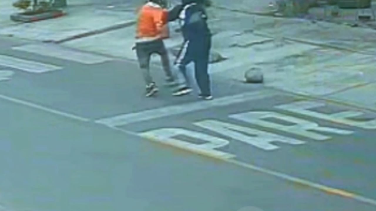 Estudiante forcejea con ladrón y recupera su teléfono en San Juan de Miraflores