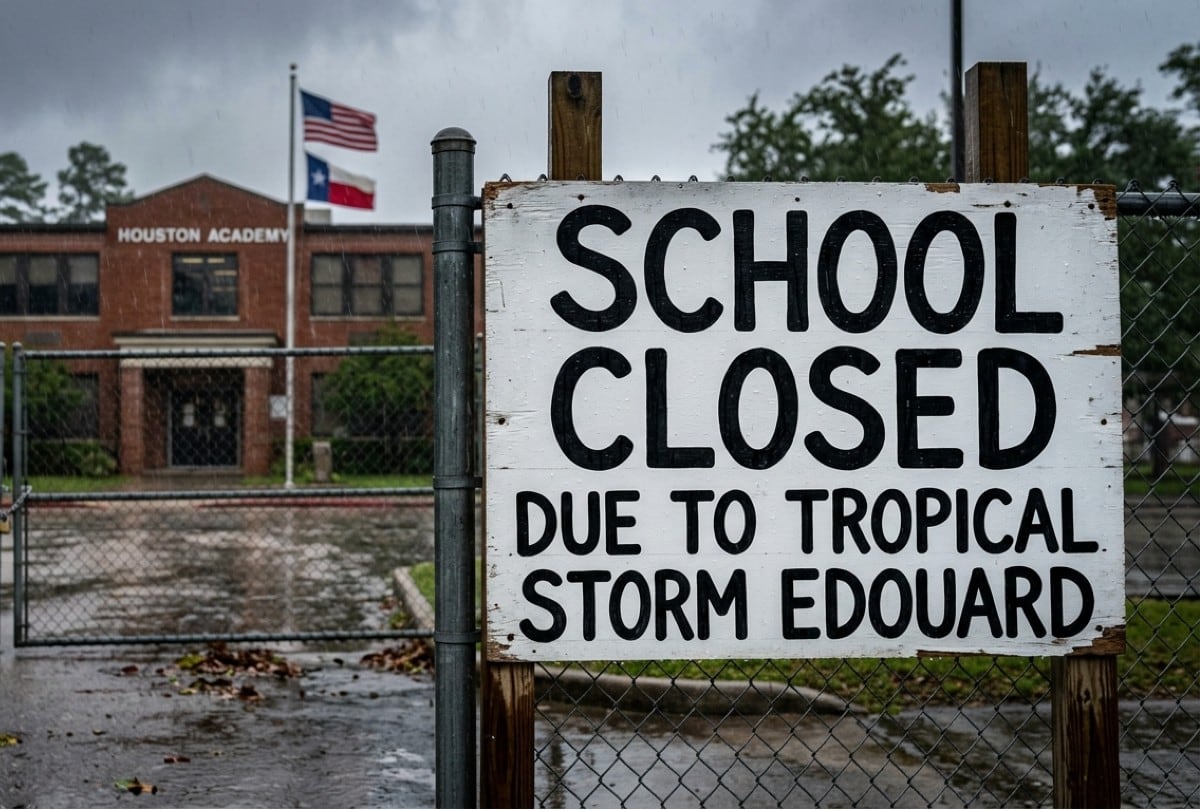 Alerta en Texas por la tormenta tropical Edouard: estos son los distritos escolares de Houston que cancelaron clases