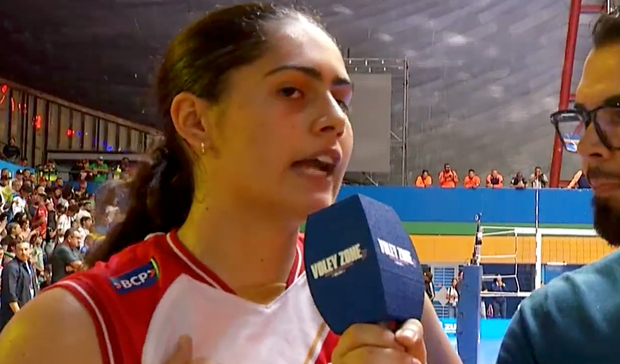 Camila Monge emocionada tras vencer a Brasil y clasificar al Mundial de Vóley Sub-19: “Un peruano jamás se rinde”