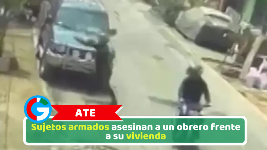 Ate: Sujetos armados asesinan a un obrero frente a su vivienda