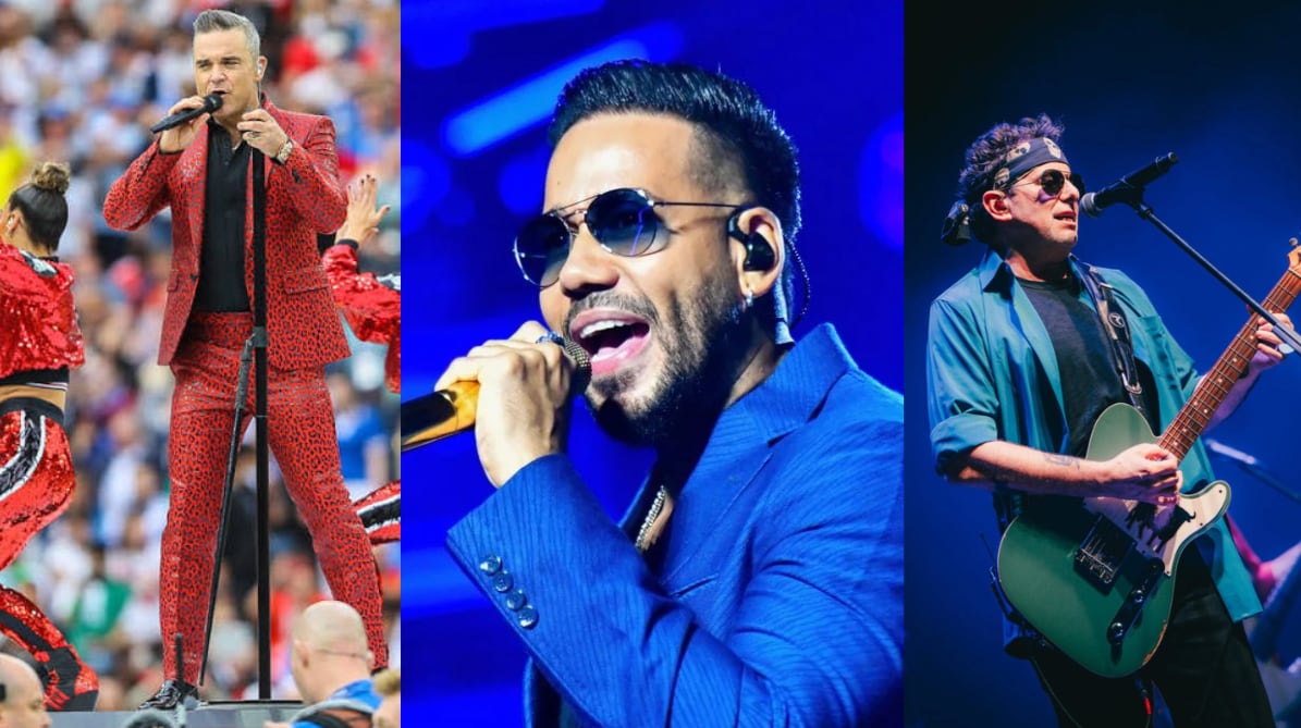 Robbie Williams, Andrés Calamaro y Romeo Santos llegan en setiembre al Perú: estos son los principales conciertos para este mes