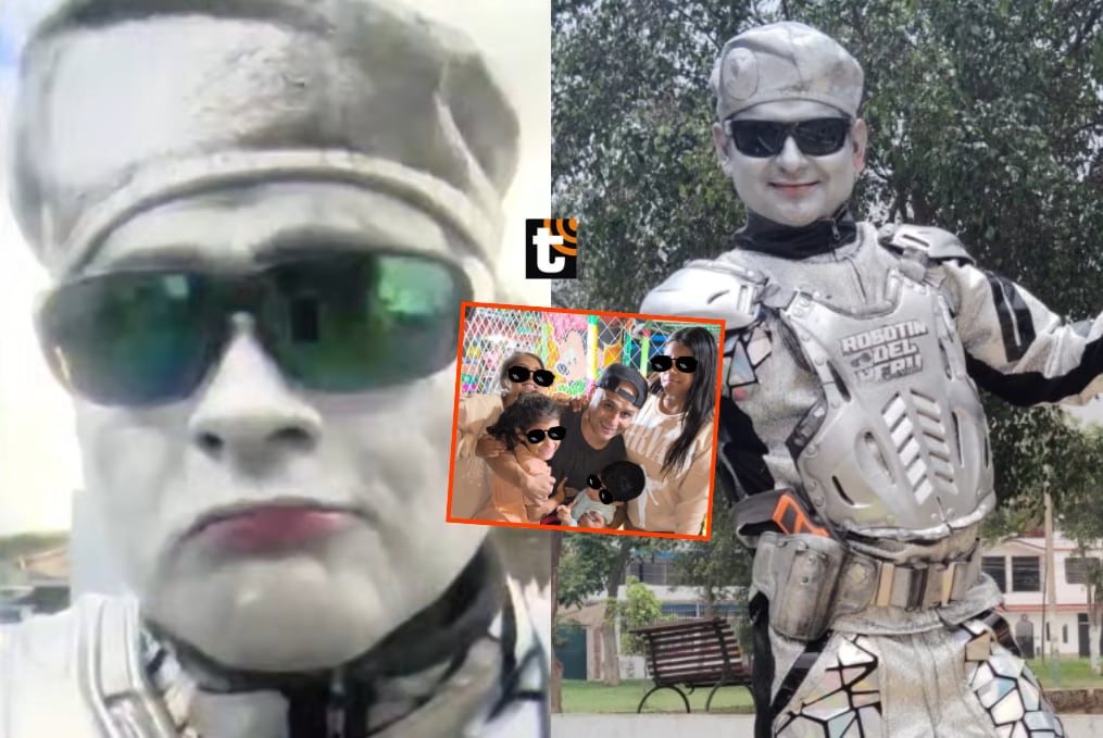 Robotín se quiebra al enviar saludos a sus hijas desde EE.UU., donde la lucha: “Papito se está esforzando”