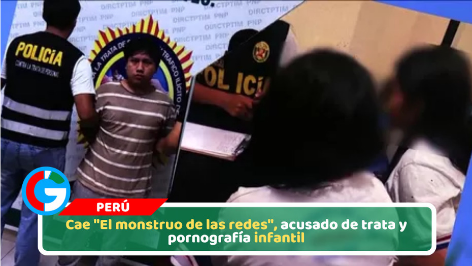 Cae "El monstruo de las redes", acusado de trata y pornografía infantil