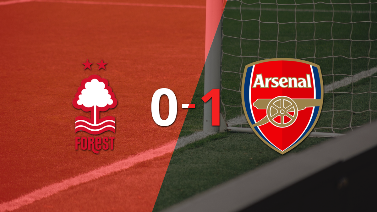 Premier League: Nottingham Forest sufrió una derrota por 1-0 ante Arsenal con el gol de Noni Madueke