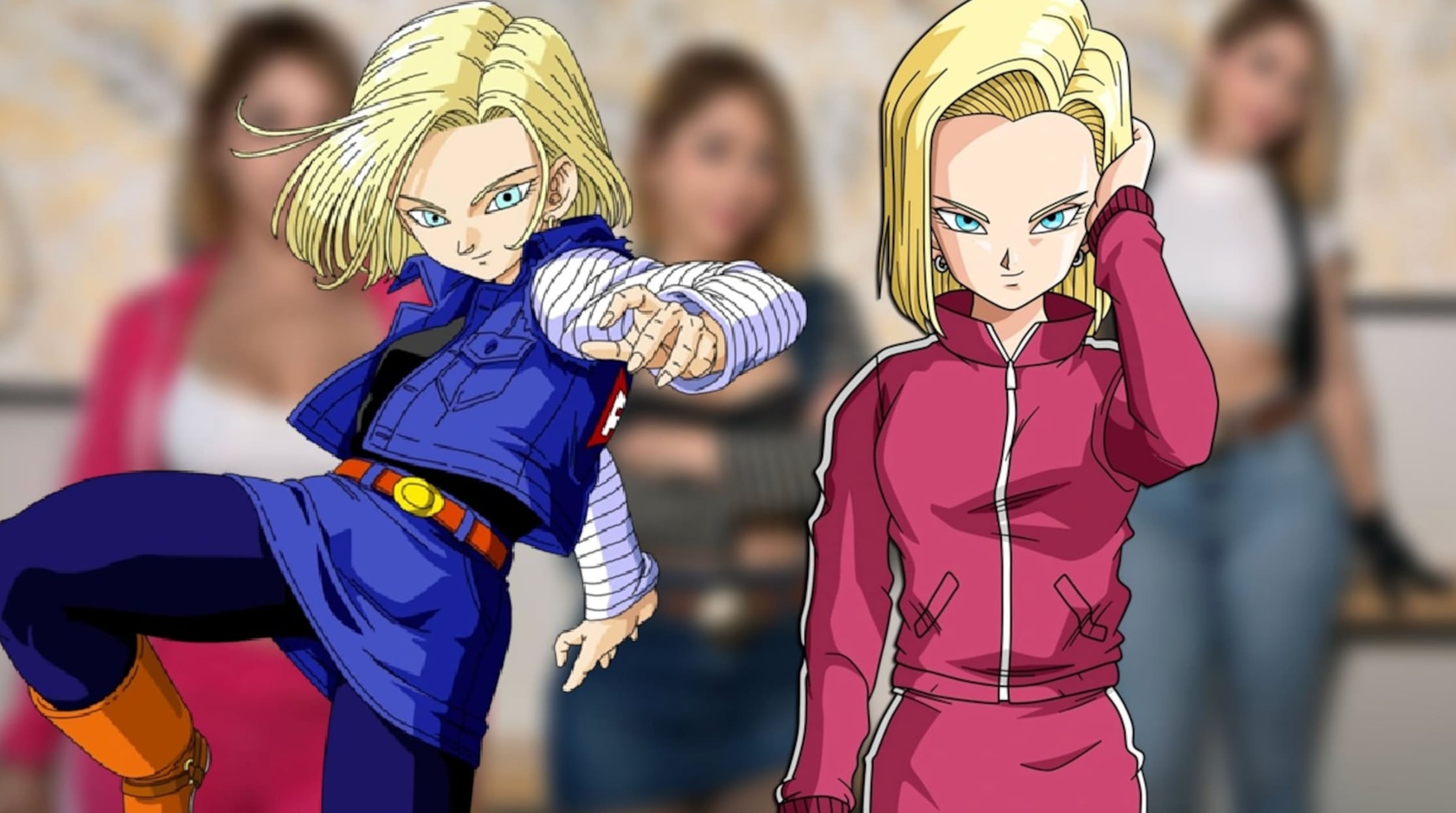 Modelo colombiana se hace viral por su interpretación de la Androide Número 18 de Dragon Ball Z en redes sociales