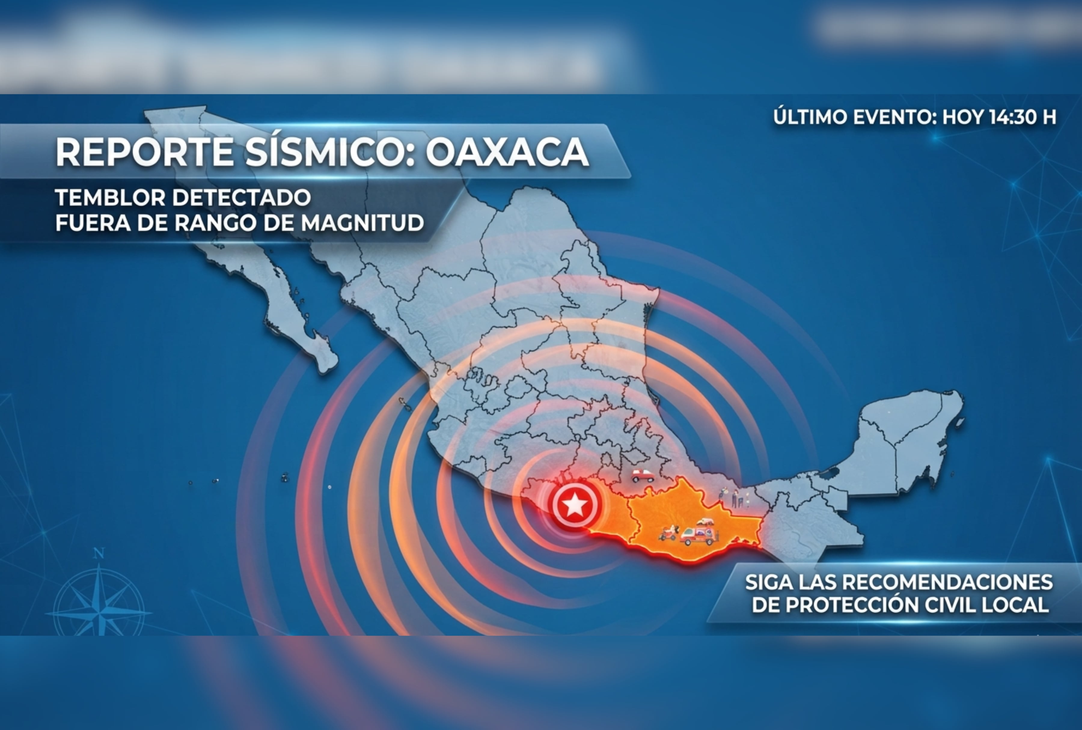 Temblor en México EN VIVO hoy, 23 de septiembre 2026: hora exacta, magnitud y dónde fue el epicentro del último sismo vía SSN