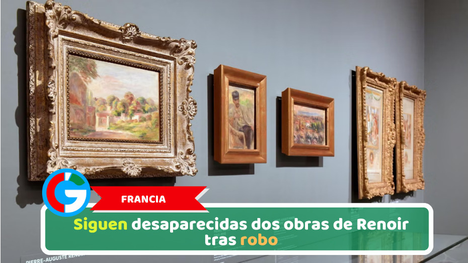Francia: Siguen desaparecidas dos obras de Renoir tras robo