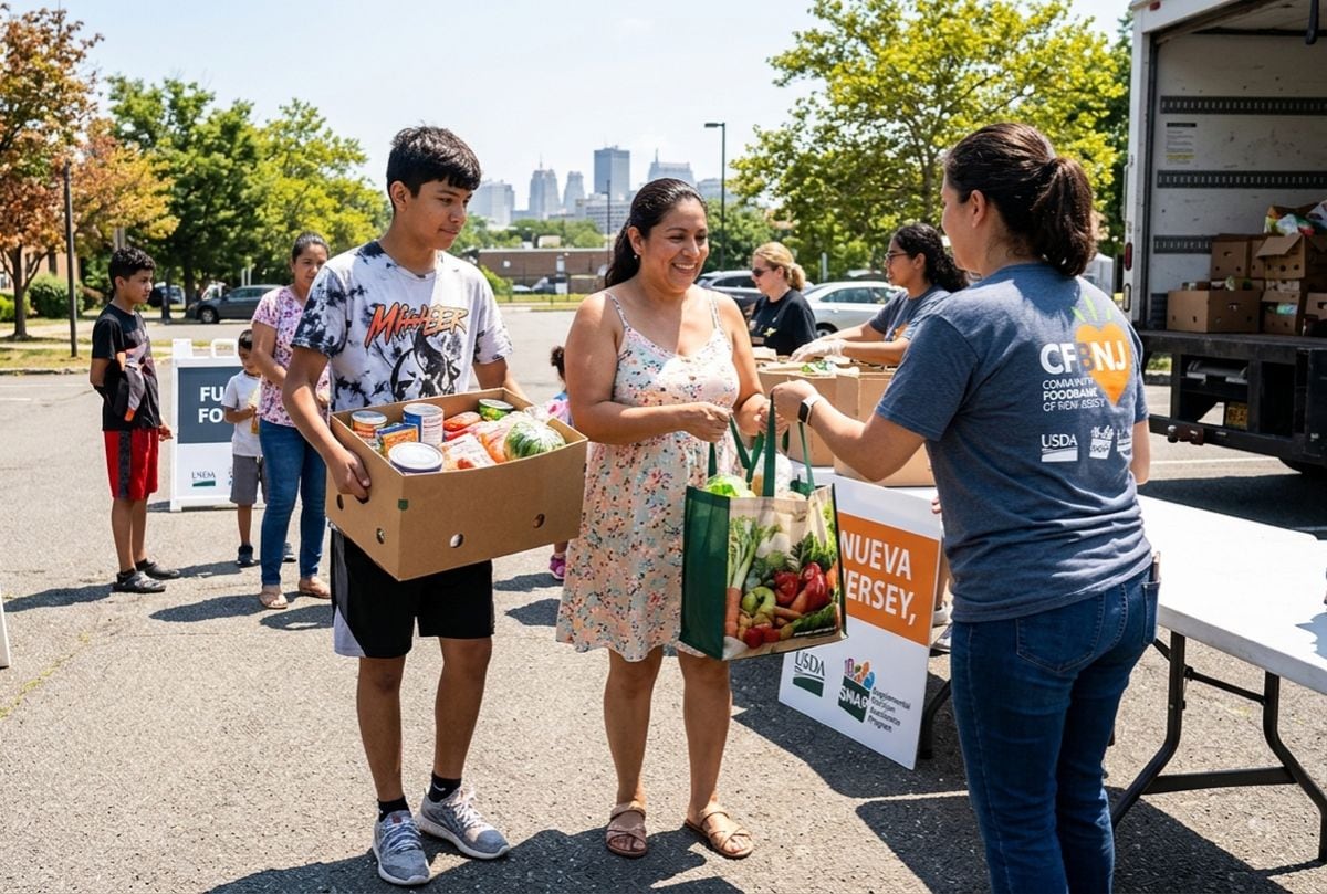 Alimentos gratis en Nueva Jersey del 14 al 16 de agosto: puntos de reparto y horarios disponibles