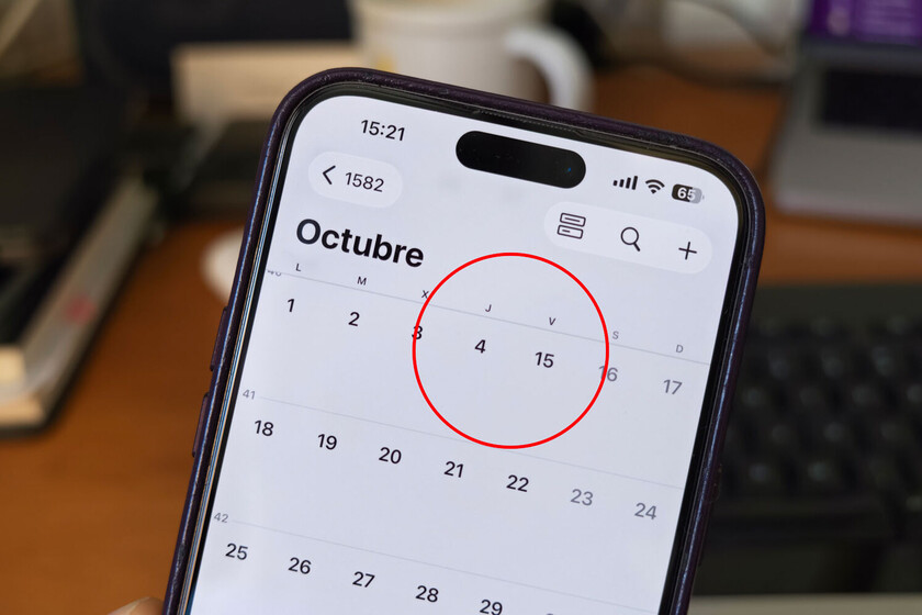 Por qué faltan diez días en el calendario de tu móvil si viajas hasta octubre de 1582
