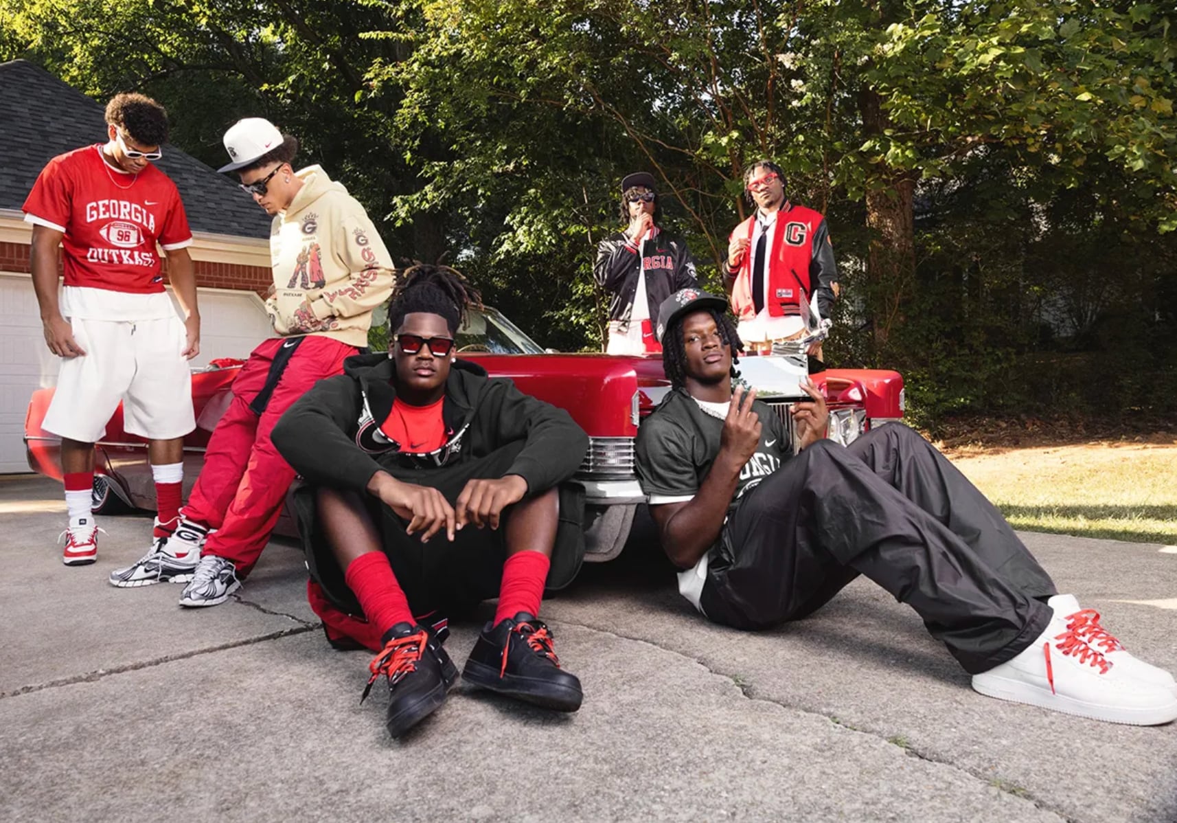 Outkast y la Universidad de Georgia se unen con Nike para una histórica colección de ropa y zapatillas