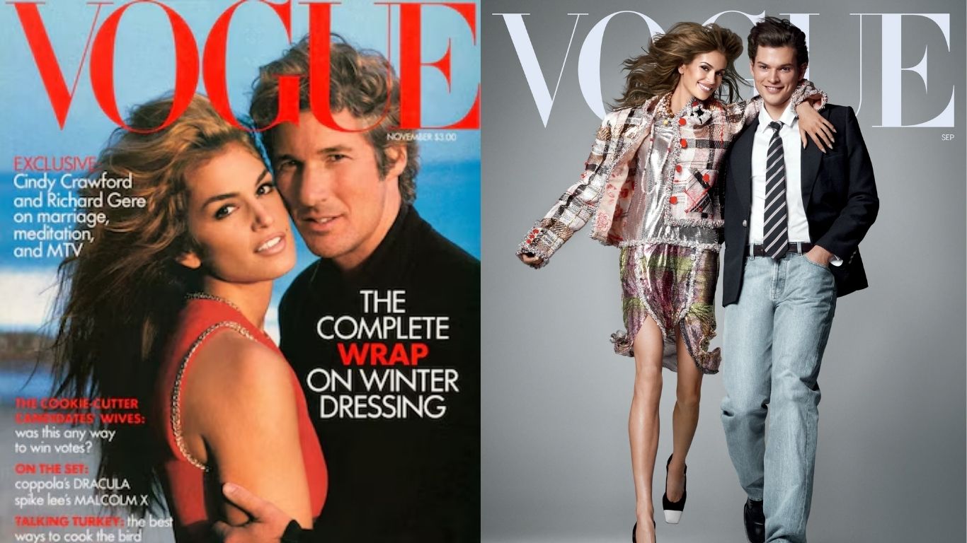 Kaia Gerber y Homer Gere reviven el legado de sus padres en Vogue