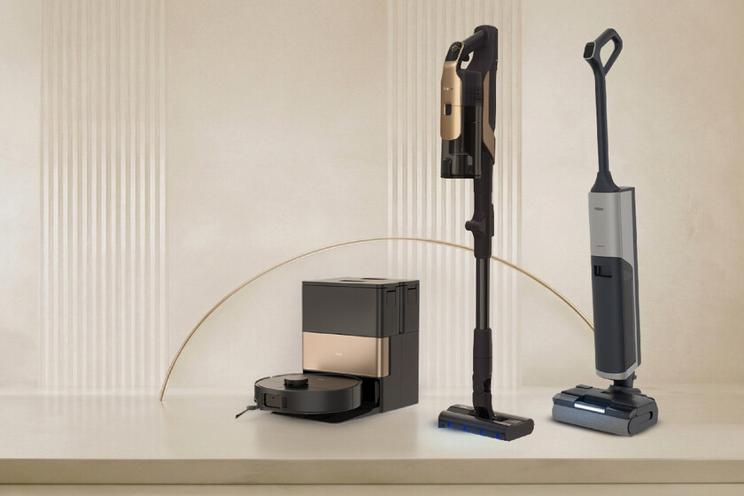 Haier se estrena en el mercado de la aspiración: así es su nueva gama I-Pro Clean Series 5 para plantar cara a Roborock y Dyson