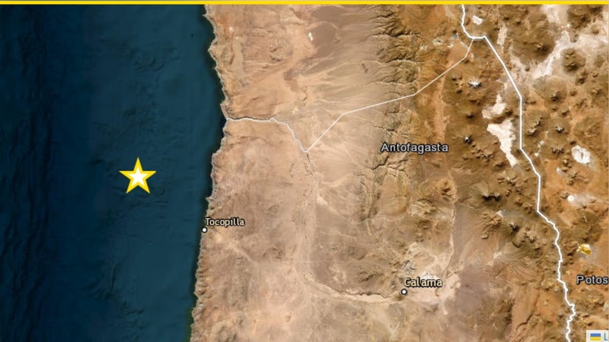 Un sismo de magnitud 5.2 remeció la región Tacna la madrugada de este domingo