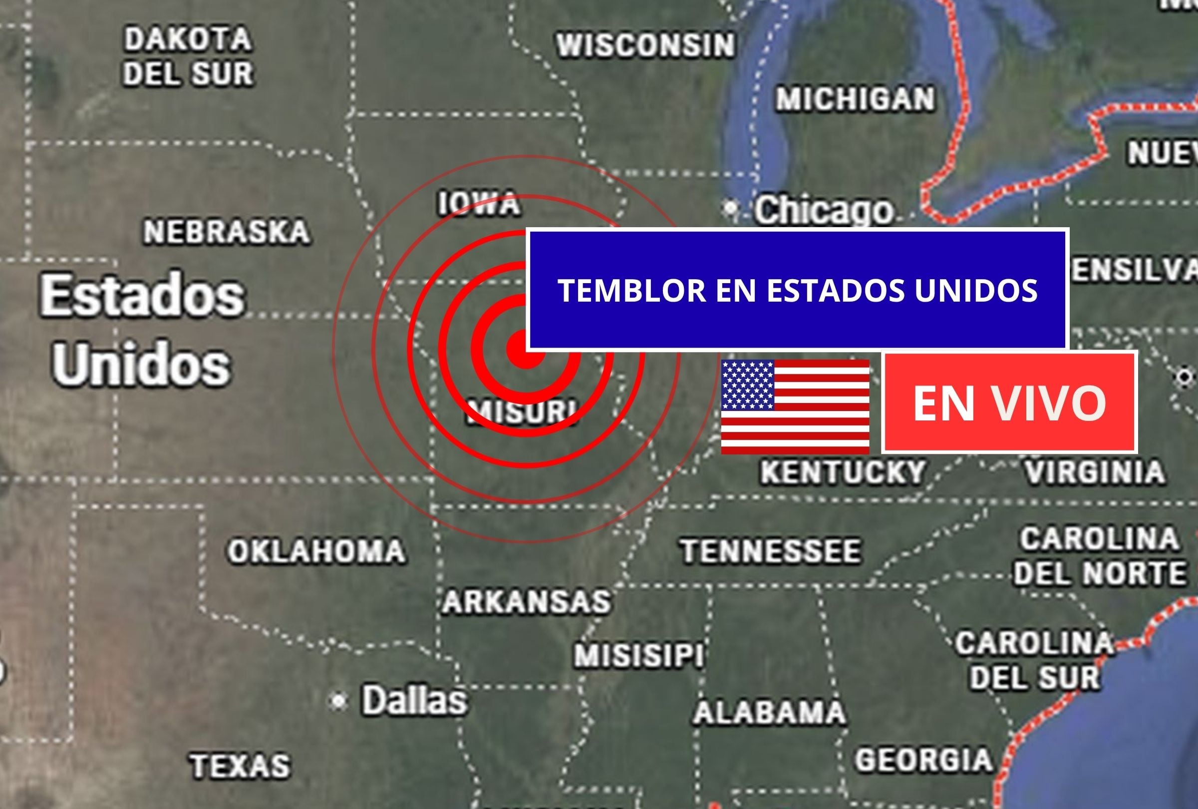 Temblor en Estados Unidos EN VIVO hoy, 15 de octubre 2026: hora exacta, magnitud y dónde fue el epicentro del último sismo del USGS