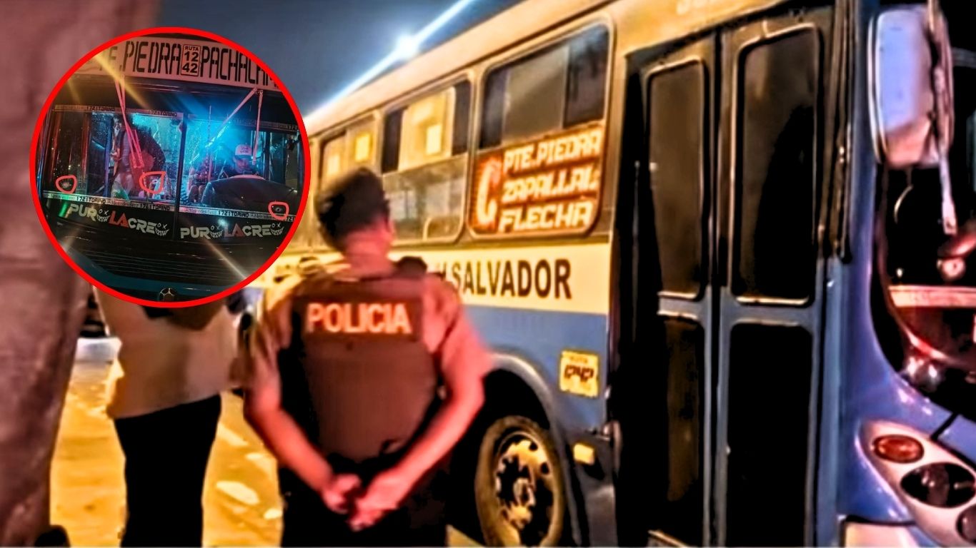 Atentado en Lima: balean bus de Nuevo Perú cerca del puente Acho y se presume presunta participación de Los Mexicanos