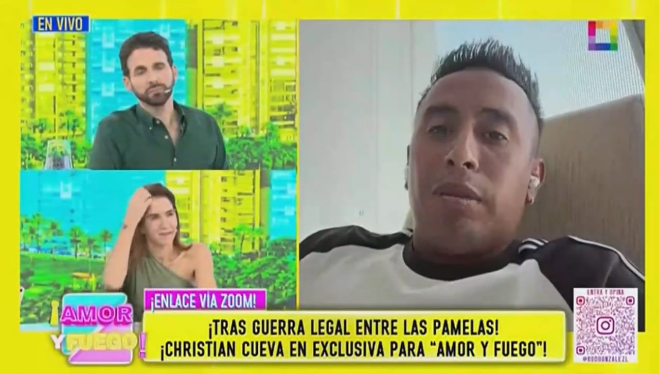 Christian Cueva responde a reclamo por deuda de S/80.000 con la madre de Pamela López