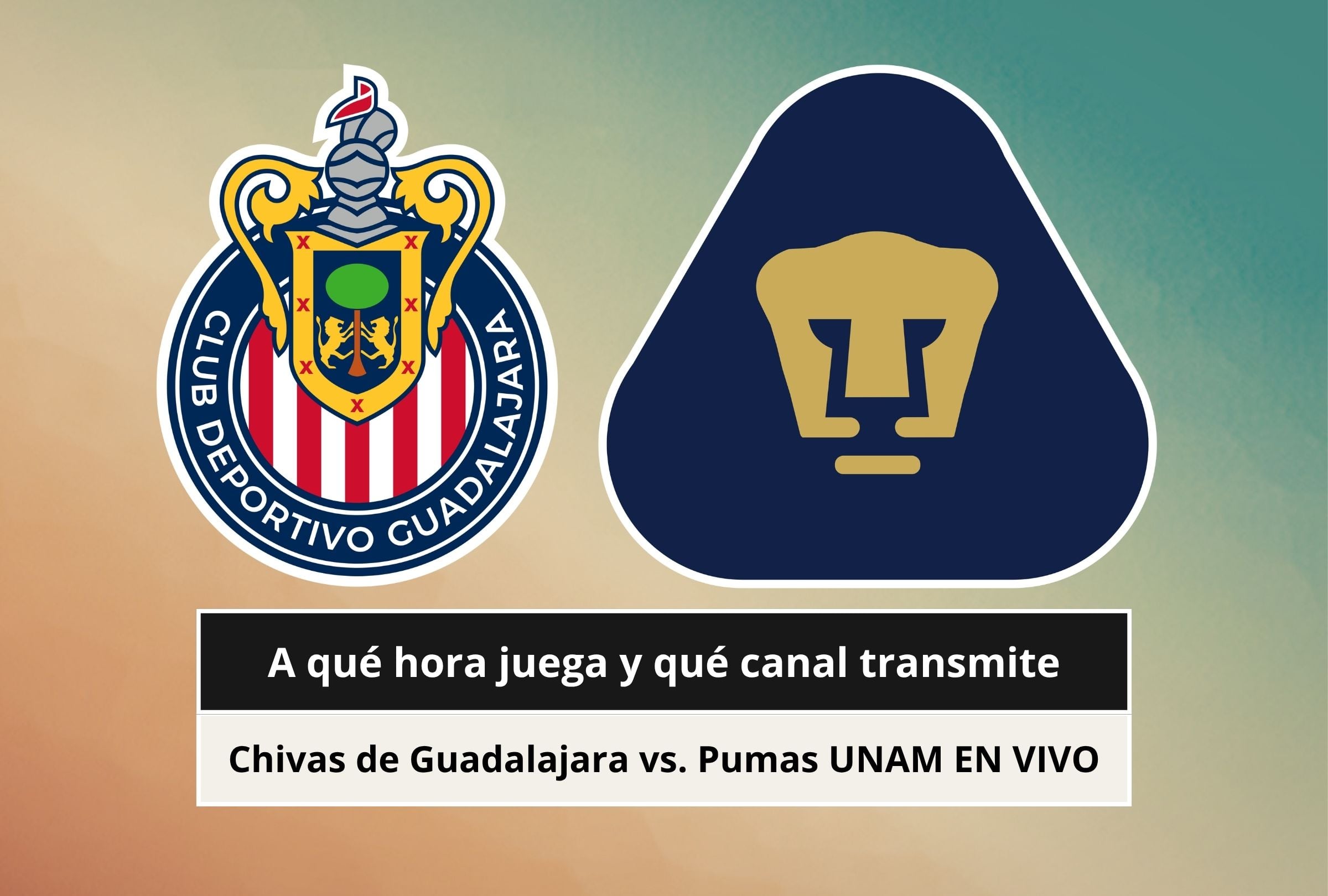 ⚽ ¿A qué hora juega y qué canal transmite Chivas de Guadalajara vs. Pumas UNAM EN VIVO hoy por Liga MX 2026 en México y Estados Unidos?