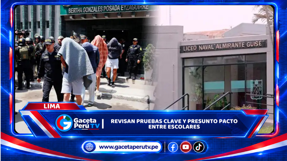 Revisan pruebas clave y presunto pacto entre escolares