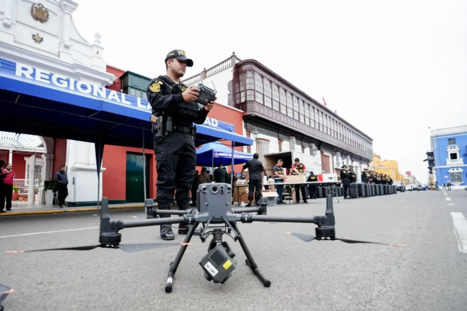 PNP fortalece uso de drones para potenciar investigación contra el crimen organizado