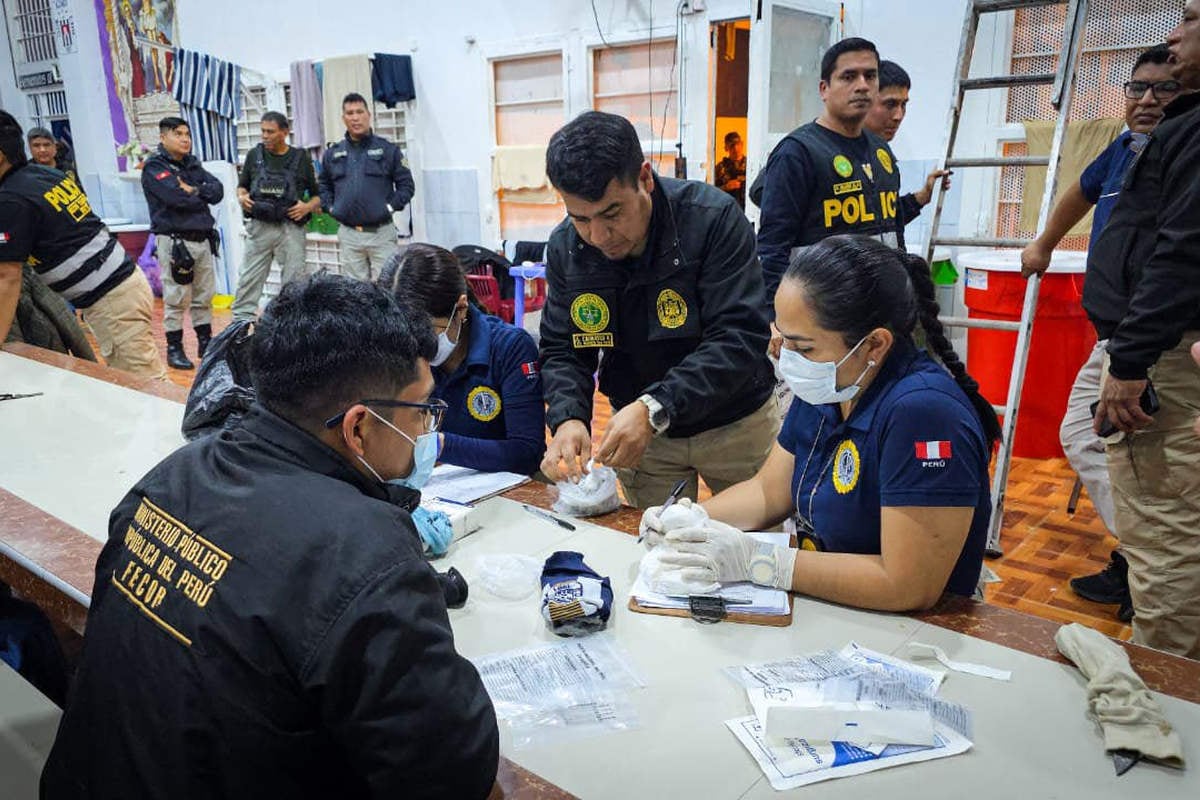 Penal Ancón I: hallan celulares, drogas y armas durante requisa a internos vinculados a organizaciones criminales