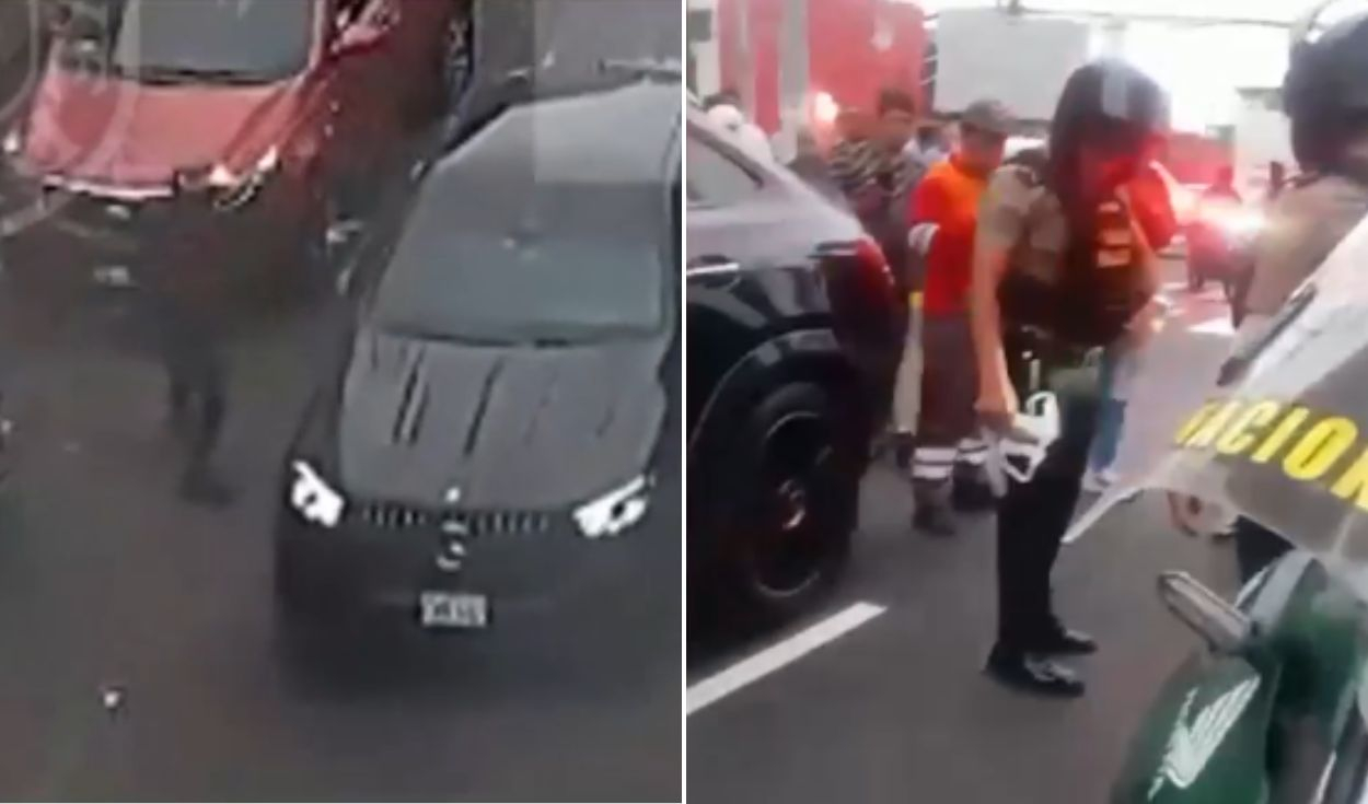 Policía en retiro y su hijo son baleados en Cercado de Lima: cámaras captaron feroz persecución cerca de Las Malvinas