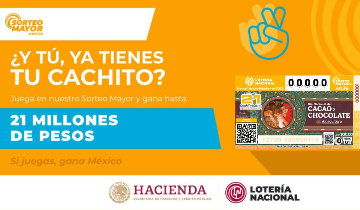 Resultados del Sorteo Mayor 4026: ver el premio mayor de hoy, martes 1 de septiembre