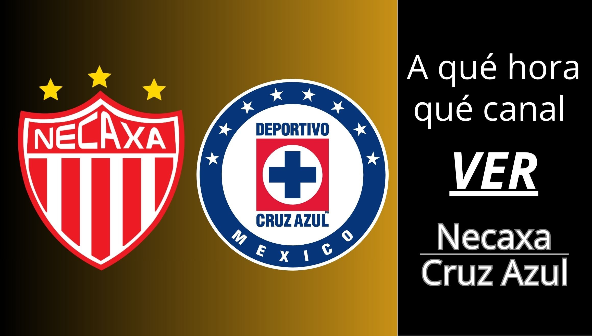 ¿A qué hora juega y qué canal transmite Necaxa vs. Cruz Azul por la Liga MX 2026?