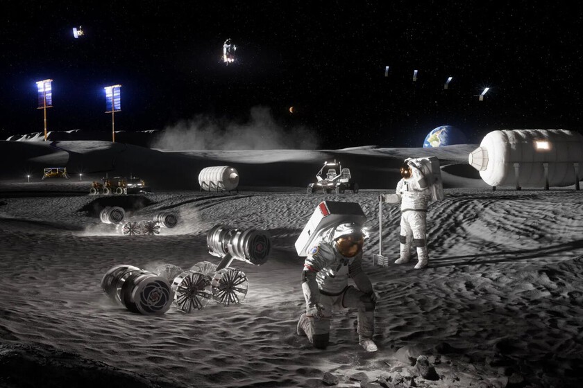 La NASA cree que las cuevas de la Luna sirven como "búnkeres" para astronautas y tiene una misión en marcha
