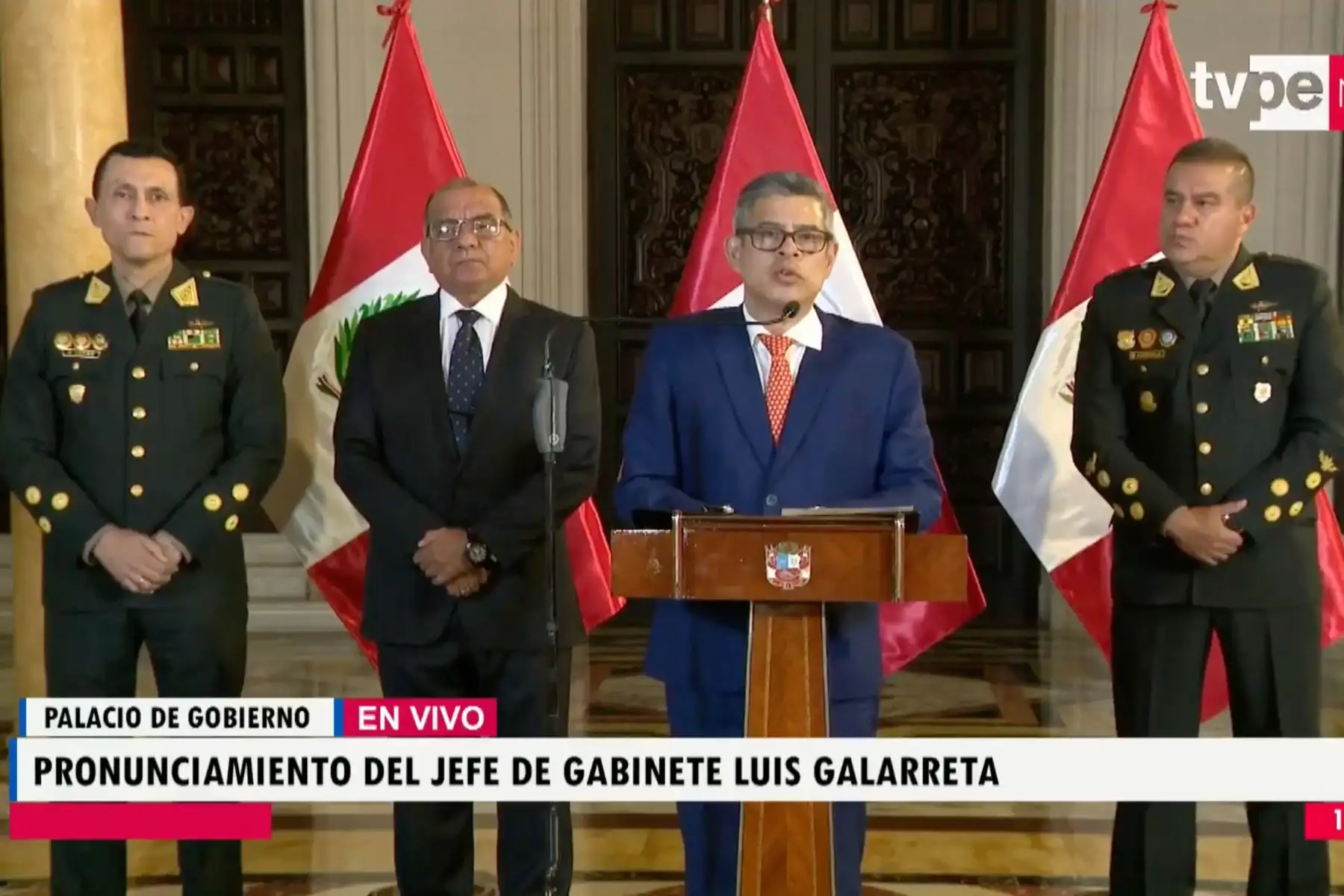 Premier Galarreta: Fredy López Mendoza será el nuevo comandante general de la PNP