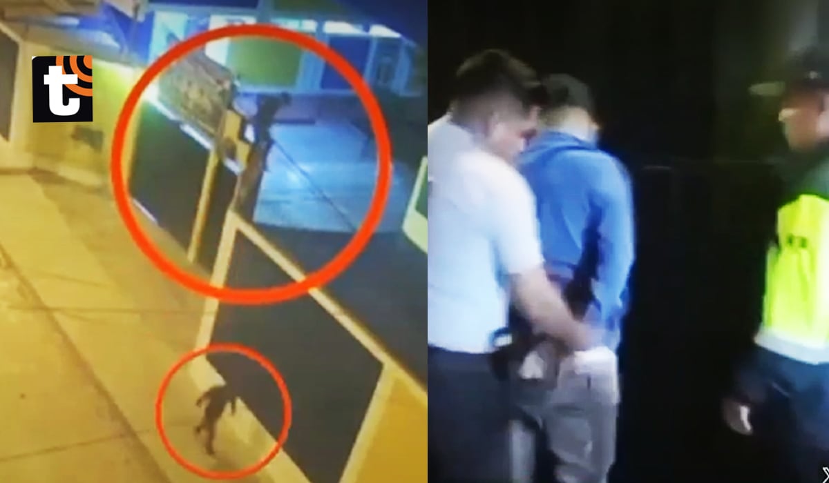 ¡Serenos frustran asalto! Dos sujetos trepan los muros de un colegio en Villa El Salvador, pero fueron intervenidos antes de escapar